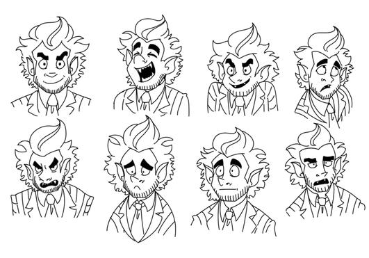 Beetlejuice Expression Sheet